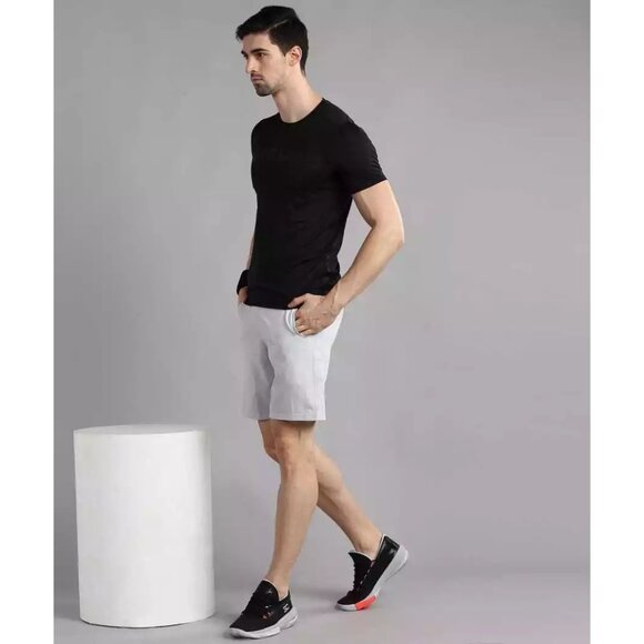 Under Armour Men's UA Vanish Snap Sports Shorts Solid Grey Size M - Picture 7 of 11